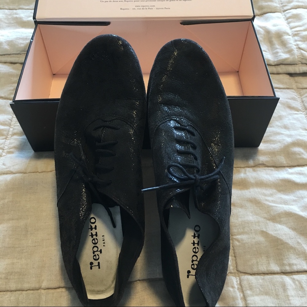 🥿✨🖤🇫🇷✨REPETTO Paris ZIZI OXFORD SHOES